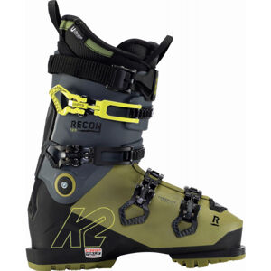 K2 RECON 120 MV GRIPWALK Pánské lyžařské boty, Tmavě šedá,Khaki,Černá, velikost 27.5