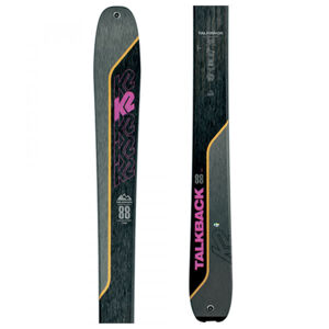 K2 TALKBACK 88 Dámské skialpové lyže, tmavě šedá, velikost