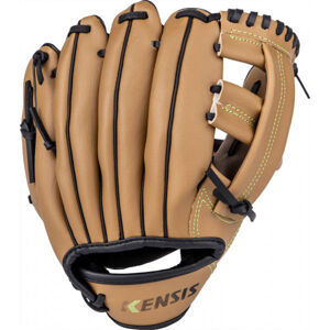 Kensis BASEBALL GLOVE 9.5 Baseballová rukavice, hnědá, velikost 9.5