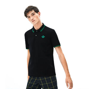 Lacoste S S/S POLO černá M - Pánské polo tričko