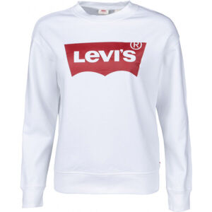 Levi's GRAPHIC STANDARD CREW Dámská mikina, bílá, velikost M