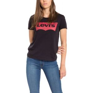 Levi's® CORE THE PERFECT TEE Dámské tričko, černá, velikost