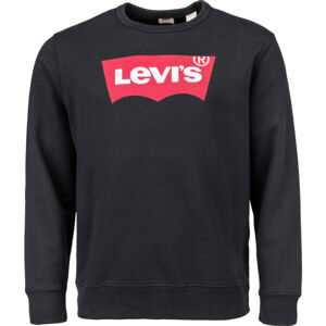 Levi's GRAPHIC CREW B Pánská mikina, černá, velikost L