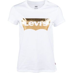 Levi's CORE THE PERFECT TEE Dámské tričko, bílá, velikost XS