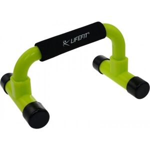 Lifefit PUSH UP BAR Úchopy na kliky, Zelená,Černá, velikost