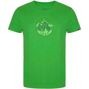 Loap BAYER Pánské triko, Zelená,Šedá, velikost