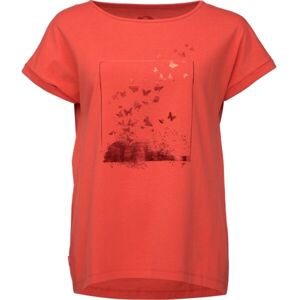 Loap BAZALA Dámské tričko, růžová, velikost