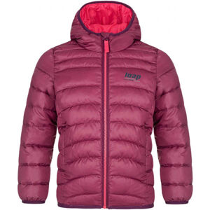 Loap INOY Růžová 112-116 - Dětská zimní bunda