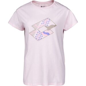 Lotto TEE LOSANGA W JS Růžová L - Dámské tričko
