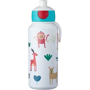 Mepal CAMPUS 400 ML ANIMAL FRIENDS Dětská láhev, bílá, velikost