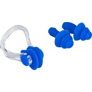 Miton EAR PLUG + NOSE CLIP SET Ucpávka uší a nosní svorka, modrá, velikost