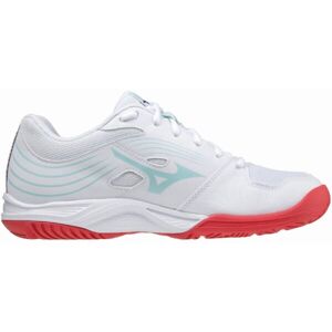 Mizuno CYCLONE SPEED 3 W Dámská indoorová obuv, Bílá,Červená,Světle zelená, velikost 42