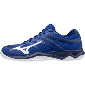 Mizuno THUNDER BLADE 2 Pánská indoorová obuv, tmavě modrá, velikost 42.5