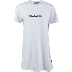 Napapijri S-BOX W LONG Bílá L - Dámské tričko