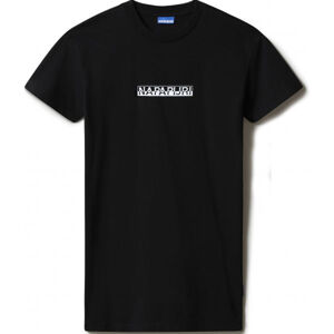 Napapijri S-BOX W LONG Černá M - Dámské tričko