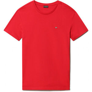 Napapijri SALIS C SS 1 Červená M - Pánské tričko