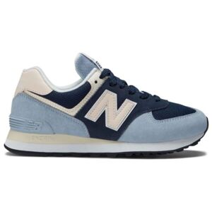 New Balance WL574VJ2 Dámská volnočasová obuv, tmavě modrá, velikost 40