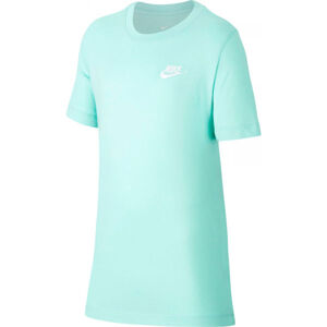 Nike NSW TEE EMB FUTURA B zelená XL - Chlapecké tričko