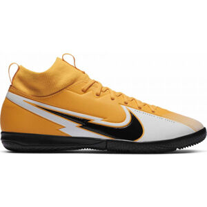 Nike JR MERCURIAL SUPERFLY 7 ACADEMY IC Chlapecké sálovky, oranžová, velikost 35.5