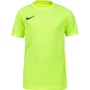 Nike DRI-FIT PARK 7 JR Reflexní neon XL - Dětský fotbalový dres
