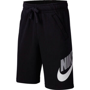 Nike SPORTSWEAR CLUB FLEECE Chlapecké šortky, černá, velikost