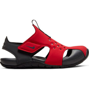 Nike SUNRAY PROTECT Červená 2 - Dětské sandály