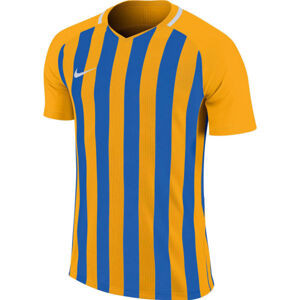 Nike STRIPED DIVISION III JSY SS Žlutá M - Pánský fotbalový dres