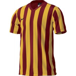 Nike STRIPED DIVISION JERSEY YOUTH Dětský fotbalový dres, žlutá, velikost XL