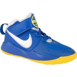 Nike TEAM HUSTLE D 9 PS Modrá 11C - Dětská volnočasová obuv