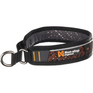 NON STOP DOG WEAR ROCK COLLAR Polostahovací obojek, černá, velikost XL