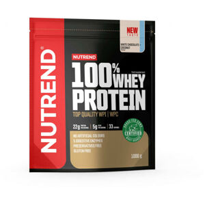 Nutrend 100% WHEY PROTEIN 1000 G BÍLÁ ČOKOLÁDA-KOKOS Protein, , velikost