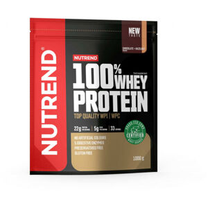 Nutrend 100% WHEY PROTEIN 1000 g ČOKOLÁDA-LÍSKOVÝ OŘECH   - Protein