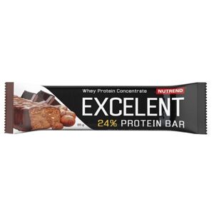 Nutrend EXCELENT 2 x 85 G+1 x 40 G ČOKO+OŘÍŠEK Proteinová tyčinka, , velikost