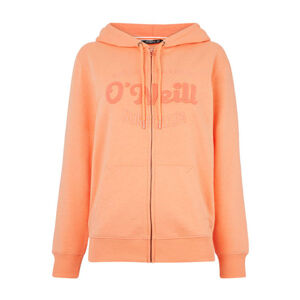 O'Neill LW NOYO F/Z HOODIE Dámská mikina, Oranžová, velikost XS