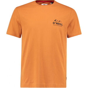 O'Neill LM ROCKY MOUNTAINS T-SHIRT Oranžová S - Pánské tričko