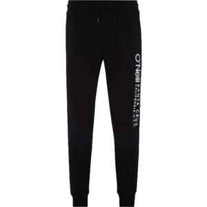 O'Neill LM ONEILL LOGO JOGGER PANTS Pánské tepláky, Černá,Bílá, velikost