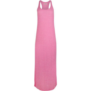 O'Neill LW FOUNDATION STRIPED LONG DRE Dámské šaty, růžová, velikost XL