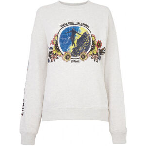 O'Neill LW OHLONE CREW SWEATSHIRT Dámská mikina, Bílá,Mix, velikost XS