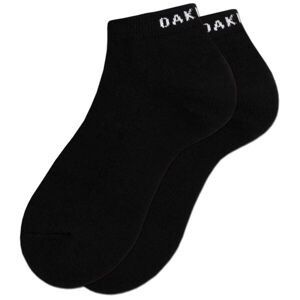 Oakley SHORT SOLID SOCKS (3 PCS) Černá L - Ponožky