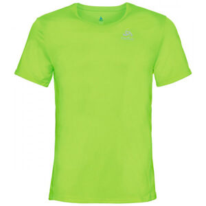 Odlo T-SHIRT S/S CREW NECK ELEMENT LIGHT Světle zelená L - Pánské tričko