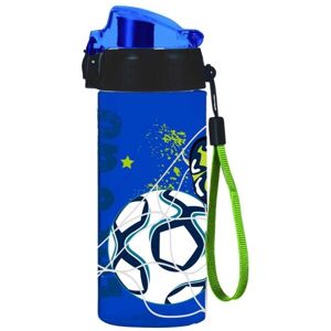 Oxybag FOTBAL 500 ML Chlapecká plastová láhev na pití, tmavě modrá, velikost