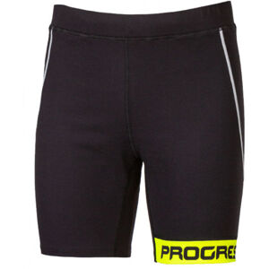 Progress TIGER Černá 2XL - Pánské elastické šortky