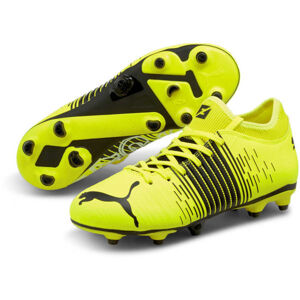 Puma FUTURE Z 4.1 FG/AG JR Dětské kopačky, žlutá, velikost 35.5