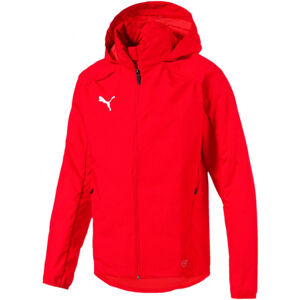 Puma LIGA TRAINING RAIN JACKET červená Crvena - Pánská sportovní bunda