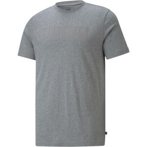 Puma MODERN BASIC TEE Pánské triko, Šedá, velikost