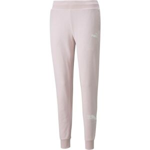 Puma POWER  PANTS Dámské tepláky, růžová, veľkosť XS