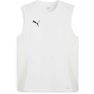 Puma TEAMGOAL SLEEVELESS JERSEY Rozlišovací dres, zelená, veľkosť S