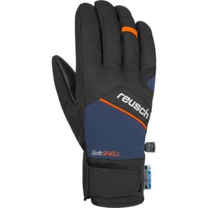 Reusch LUKE R-TEX XT Lyžařské rukavice, Černá,Tmavě modrá,Bílá, velikost 10