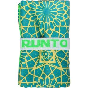 Runto TOWEL 80X130 RUČNÍK Sportovní ručník, zelená, velikost os