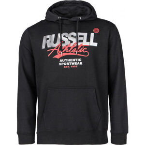 Russell Athletic PULLOVER HOODY Černá XL - Pánská mikina